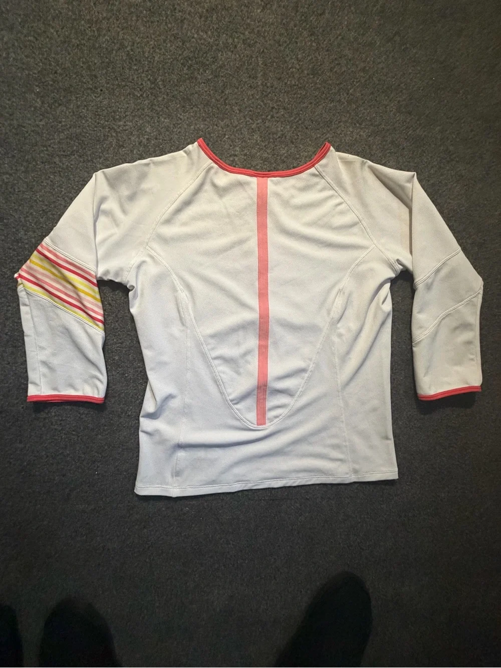 Vintage Nike White Long Sleeve Kids Tee